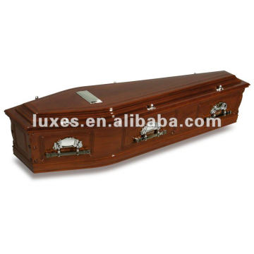 Paper Veneer Wood Coffin